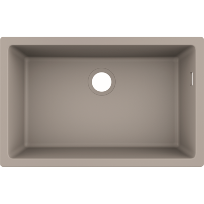 Hansgrohe Unterbauspüle 660 - SilicaTec - 1 Becken - Unterbau Hansgrohe Unterbauspüle 660 - SilicaTec - 1 Becken - Unterbau