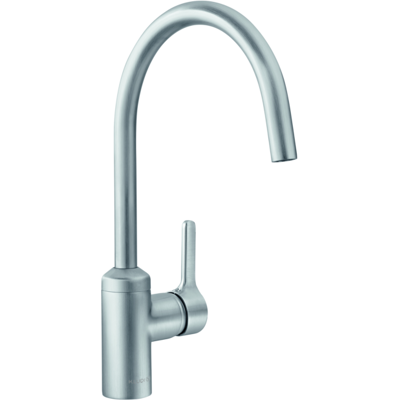 Kludi Edelstahl Küchenarmatur mit schwenkbarem Auslauf - Modell 428039678 Kludi Edelstahl Küchenarmatur mit schwenkbarem Auslauf - Modell 428039678