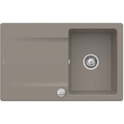 Villeroy & Boch Siluet Küchenspüle - TitanCeram, Timber, 800x510mm Villeroy & Boch Siluet Küchenspüle - TitanCeram, Timber, 800x510mm