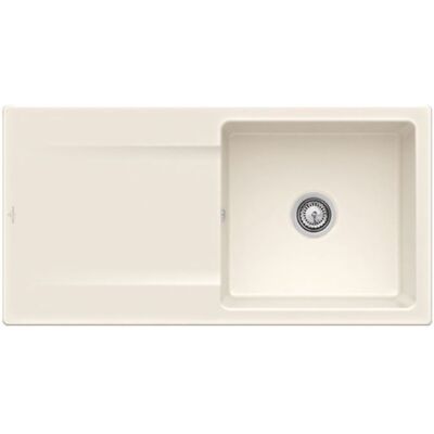 Villeroy & Boch Siluet 60 Crema CeramicPlus Küchenspüle - Spüle Villeroy & Boch Siluet 60 Crema CeramicPlus Küchenspüle - Spüle