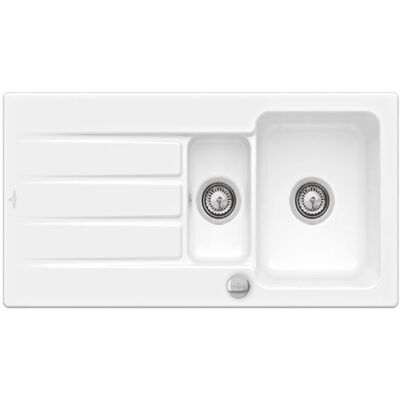 Villeroy & Boch Architectura MetalRim Spüle - Reversibel, 60cm, Weiß Villeroy & Boch Architectura MetalRim Spüle - Reversibel, 60cm, Weiß
