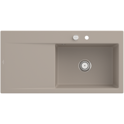Villeroy & Boch - Moderner Keramikspüle 60cm - Beige Villeroy & Boch - Moderner Keramikspüle 60cm - Beige