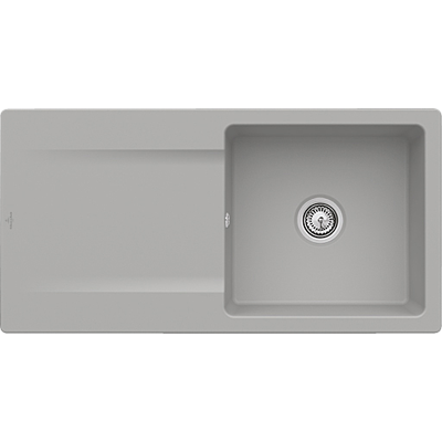 Villeroy & Boch Siluet Einbaubecken - Reversibel, 60cm, TitanCeram Villeroy & Boch Siluet Einbaubecken - Reversibel, 60cm, TitanCeram