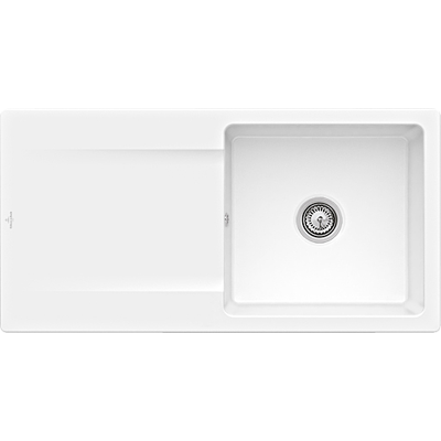 Villeroy & Boch Siluet Küchenspüle - Reversibel, 60cm, TitanCeram Villeroy & Boch Siluet Küchenspüle - Reversibel, 60cm, TitanCeram