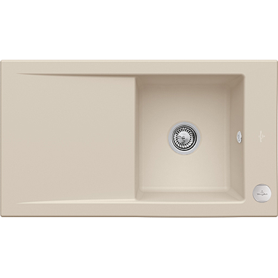 Villeroy & Boch Einbauspüle Timeline 50 900x510mm Exc-Garn. aus Keramik Almond - 330702AM Villeroy & Boch Einbauspüle Timeline 50 900x510mm Exc-Garn. aus Keramik Almond - 330702AM