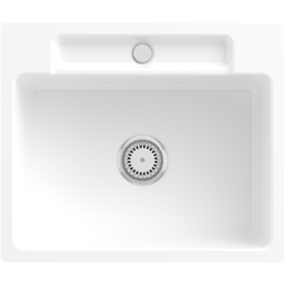 Villeroy & Boch Siluet Einbauspüle - TitanCeram, 60x51cm, Flächenbündig Villeroy & Boch Siluet Einbauspüle - TitanCeram, 60x51cm, Flächenbündig