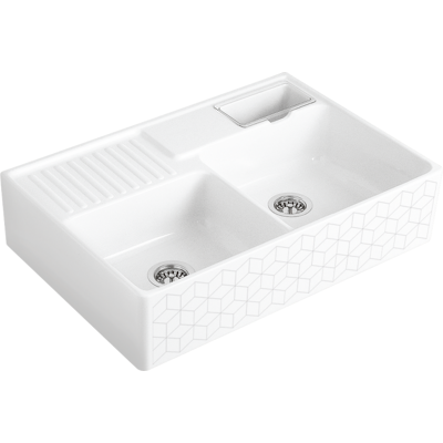 Villeroy & Boch Doppelspülbecken - Keramikmosaik, 632391M1 Villeroy & Boch Doppelspülbecken - Keramikmosaik, 632391M1