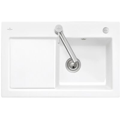 Villeroy & Boch Subway Flächenbündige Spüle - Becken rechts - 745x475 mm Villeroy & Boch Subway Flächenbündige Spüle - Becken rechts - 745x475 mm