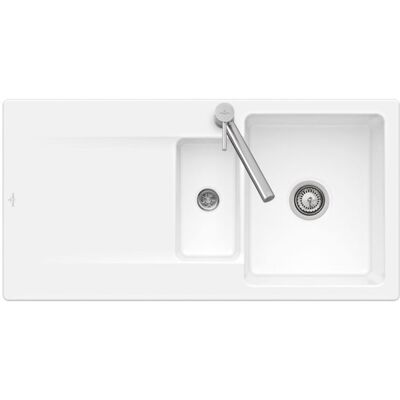 Villeroy & Boch Elfenbein Reversibler Keramikspüle - Küche Spüle Villeroy & Boch Elfenbein Reversibler Keramikspüle - Küche Spüle