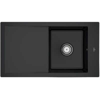 Villeroy & Boch 33071FS5 Ebony Reversible Spüle - Küche Villeroy & Boch 33071FS5 Ebony Reversible Spüle - Küche