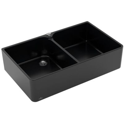 Villeroy & Boch Doppelbecken Spülstein - 639002S5 Ebony Villeroy & Boch Doppelbecken Spülstein - 639002S5 Ebony
