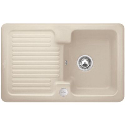 Villeroy & Boch Villeroy et Boch Einbauspüle - Wendbar, 45cm, Amande Villeroy & Boch Villeroy et Boch Einbauspüle - Wendbar, 45cm, Amande