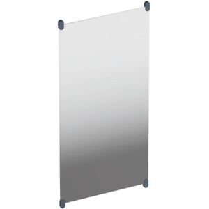 Hewi S 801 Wandspiegel - Rechteckig, Gehackte Kanten, Matt Anthrazit Hewi S 801 Wandspiegel - Rechteckig, Gehackte Kanten, Matt Anthrazit