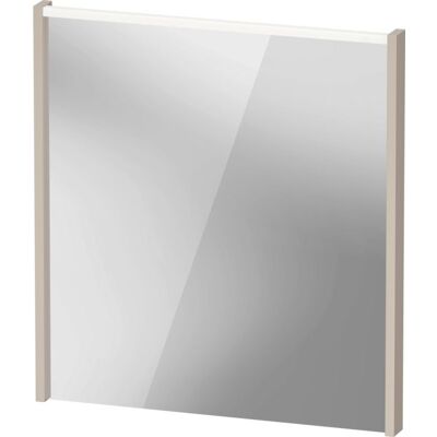 Duravit D-Code Taupe Matt 650x700mm LED Spiegel - Wandhängend Duravit D-Code Taupe Matt 650x700mm LED Spiegel - Wandhängend