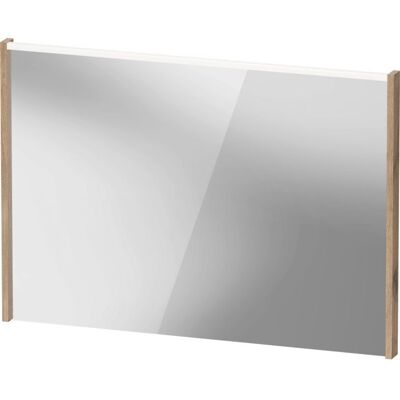Duravit D-Code Eiche Marmoriert LED Spiegel - Wandmontage, 1000x700mm - Spiegel Duravit D-Code Eiche Marmoriert LED Spiegel - Wandmontage, 1000x700mm - Spiegel