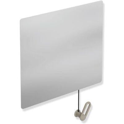 HEWI Badezimmer Spiegel - Kippbar, 600x540mm, Sand HEWI Badezimmer Spiegel - Kippbar, 600x540mm, Sand