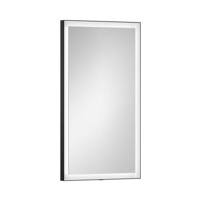 Laufen YVA Spiegel H4484600YV4501 rechteckig, 450x40x800 mm, LED-Beleuchtung, Touchschalter, Ein/Aus/Dimmer, schwarz matt Laufen YVA Spiegel H4484600YV4501 rechteckig, 450x40x800 mm, LED-Beleuchtung, Touchschalter, Ein/Aus/Dimmer, schwarz matt