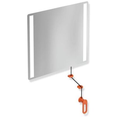 Hewi Modell 801 Spiegel - Kipp-Licht, 600x540mm, Koralle Hewi Modell 801 Spiegel - Kipp-Licht, 600x540mm, Koralle