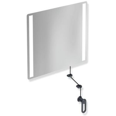 Hewi - Modell 801 - Rechteckiger LED-Spiegel - Wandmontage Hewi - Modell 801 - Rechteckiger LED-Spiegel - Wandmontage