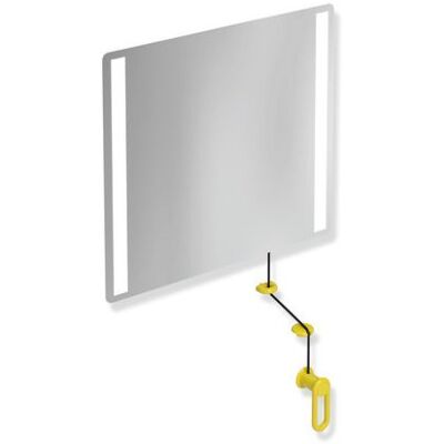 Hewi Spiegel 801 Verstellbar LED - 600x540mm - IP 44 Hewi Spiegel 801 Verstellbar LED - 600x540mm - IP 44