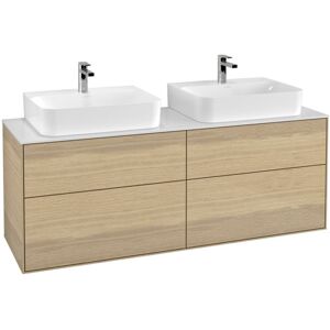 Villeroy & Boch Finion Waschtischunterschrank - Eiche Furnier, 1600x603x501 mm Villeroy & Boch Finion Waschtischunterschrank - Eiche Furnier, 1600x603x501 mm