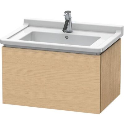 Duravit L-Cube Wandhängender Waschtischunterbau - Natur Eiche Matt, 1 Auszug, 67x46.9 cm Duravit L-Cube Wandhängender Waschtischunterbau - Natur Eiche Matt, 1 Auszug, 67x46.9 cm