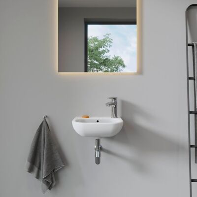 Duravit D-Code Handwaschbecken - Weiß, 1 Becken, Wandmontage, 360x270mm Duravit D-Code Handwaschbecken - Weiß, 1 Becken, Wandmontage, 360x270mm