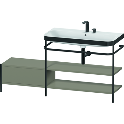 Duravit Happy D.2 Plus Waschbecken mit Schublade - Möbelwaschtisch Duravit Happy D.2 Plus Waschbecken mit Schublade - Möbelwaschtisch