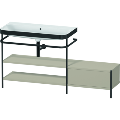 Duravit HP4753N6060 C-Bonded Set - 1600x490x850mm Duravit HP4753N6060 C-Bonded Set - 1600x490x850mm