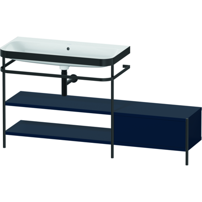 Duravit 1600mm c-bonded Waschtisch-Set - Nachtblau Seidenmatt Duravit 1600mm c-bonded Waschtisch-Set - Nachtblau Seidenmatt