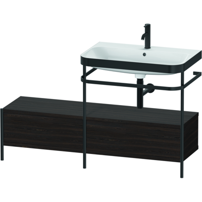 Duravit Happy D.2 Plus Nussbaum gebürstet C-Bonded Waschtisch - Badmöbel Duravit Happy D.2 Plus Nussbaum gebürstet C-Bonded Waschtisch - Badmöbel