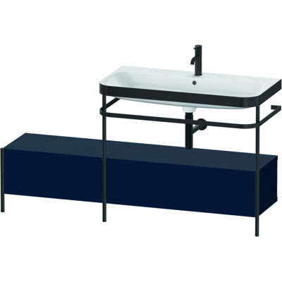 Duravit Happy D.2 Plus C-Bonded Set mit Metallkonsole 1600 x 490 mm Duravit Happy D.2 Plus C-Bonded Set mit Metallkonsole 1600 x 490 mm