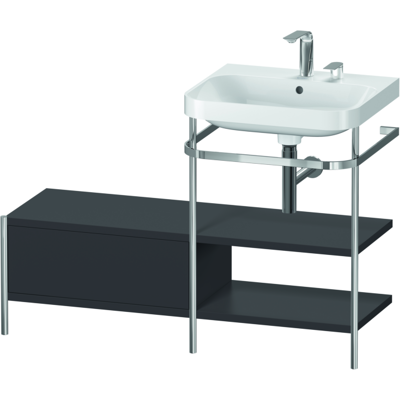 Duravit Happy D.2 Plus C-Form Waschtisch-Set - 1200x490 mm Duravit Happy D.2 Plus C-Form Waschtisch-Set - 1200x490 mm