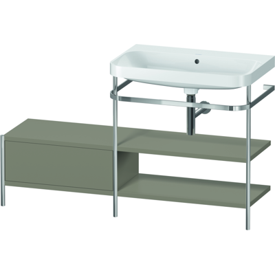 Duravit HP4847N9292 C-Form Waschtisch-Set - Badezimmermöbel Duravit HP4847N9292 C-Form Waschtisch-Set - Badezimmermöbel