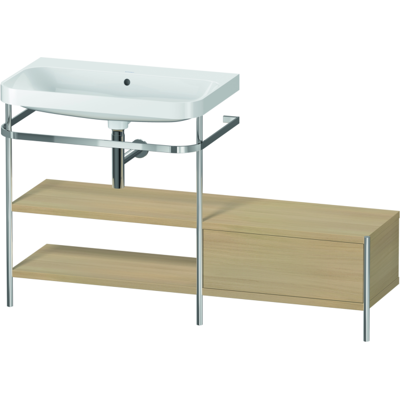 Duravit Happy D.2 Plus Mediterrane Eiche C-Form Badmöbel - Badezimmer Duravit Happy D.2 Plus Mediterrane Eiche C-Form Badmöbel - Badezimmer