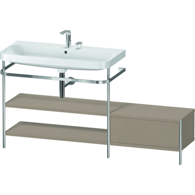Duravit Happy D.2 Plus C-Form Waschtisch-Set - Waschbecken Duravit Happy D.2 Plus C-Form Waschtisch-Set - Waschbecken