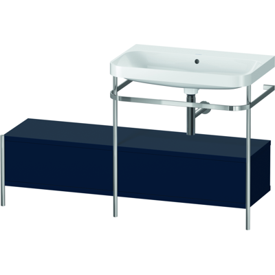 Duravit HP4857N9898 C-Form Waschtisch-Set - Nachtblau Seidenmatt - 2 Schubladen Duravit HP4857N9898 C-Form Waschtisch-Set - Nachtblau Seidenmatt - 2 Schubladen