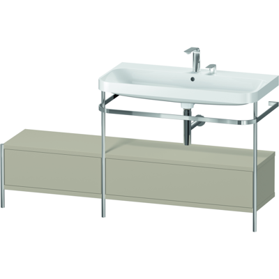 Duravit Happy D.2 Plus C-förmiges Waschplatz-Set - 2 Schubladen Duravit Happy D.2 Plus C-förmiges Waschplatz-Set - 2 Schubladen