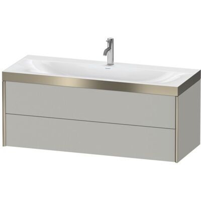 Duravit Xviu C-Bonded Wand-Set - Betongrau Matt Duravit Xviu C-Bonded Wand-Set - Betongrau Matt