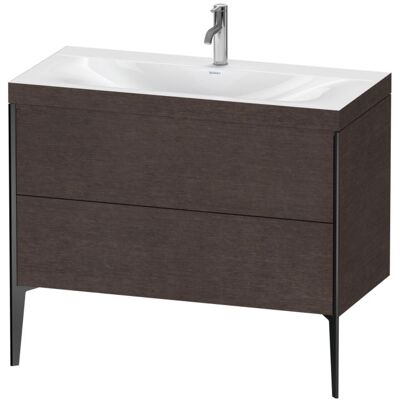 Duravit Dunkle Eiche Waschtisch-Set mit Schubladen - Waschtisch-Set Duravit Dunkle Eiche Waschtisch-Set mit Schubladen - Waschtisch-Set