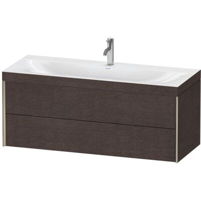Duravit Xviu Eiche dunkel c-bonded Wandhängendes Möbel-Set Duravit Xviu Eiche dunkel c-bonded Wandhängendes Möbel-Set