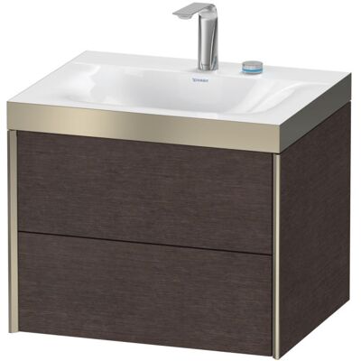 Duravit XViu Eiche dunkel gebürstet - Wandhängendes Badezimmer-Set Duravit XViu Eiche dunkel gebürstet - Wandhängendes Badezimmer-Set