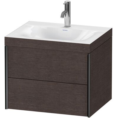 Duravit Dunkle Eiche Wandmontiertes Bad-Set Duravit Dunkle Eiche Wandmontiertes Bad-Set