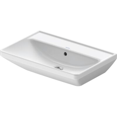 Duravit D-Neo Wandwaschbecken - 650x440mm, ohne Hahnloch, Weiß Duravit D-Neo Wandwaschbecken - 650x440mm, ohne Hahnloch, Weiß
