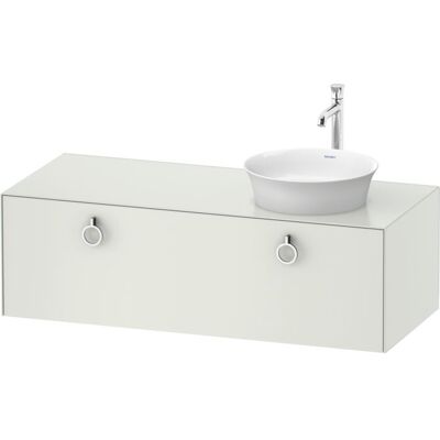 Duravit White Tulip Waschtischunterbau - Wandhängend, Griff, 130cm Duravit White Tulip Waschtischunterbau - Wandhängend, Griff, 130cm