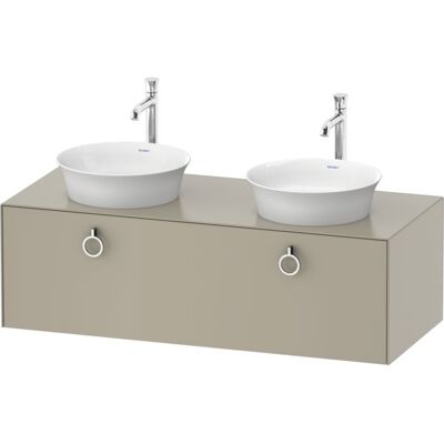 Duravit White Tulip wandhängender Waschtisch-Unterschrank - 130x55cm Duravit White Tulip wandhängender Waschtisch-Unterschrank - 130x55cm