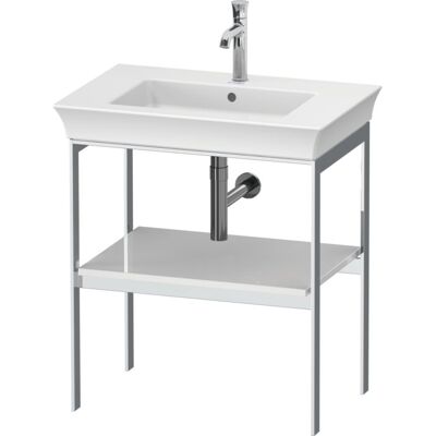 Duravit White Tulip Konsole - Rechteckig, Hochglanz - WT454008585 Duravit White Tulip Konsole - Rechteckig, Hochglanz - WT454008585