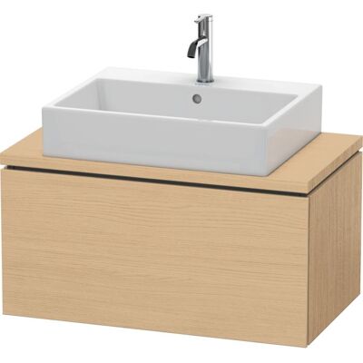 Duravit L-Cube wandhängender Waschtischunterschrank - Natur Eiche Matt - 1 Auszug - Kompakt Duravit L-Cube wandhängender Waschtischunterschrank - Natur Eiche Matt - 1 Auszug - Kompakt