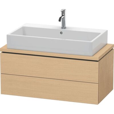 Duravit LC580803030 Wandhängender Waschtischunterschrank - Natur Eiche Matt Duravit LC580803030 Wandhängender Waschtischunterschrank - Natur Eiche Matt