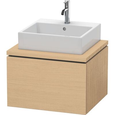 Duravit L-Cube Wandhängender Waschtischunterbau - Natur Eiche Matt Duravit L-Cube Wandhängender Waschtischunterbau - Natur Eiche Matt